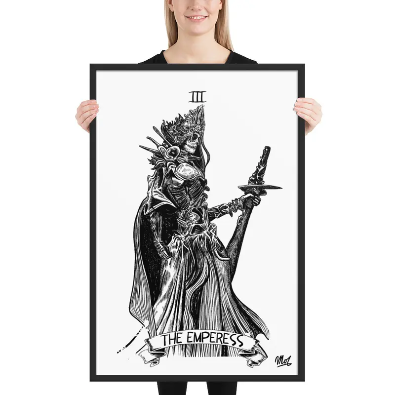 03 THE EMPERESS FRAMED