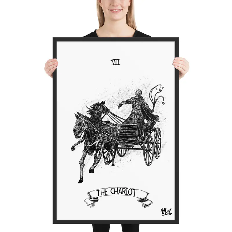 07 THE CHARIOT FRAMED