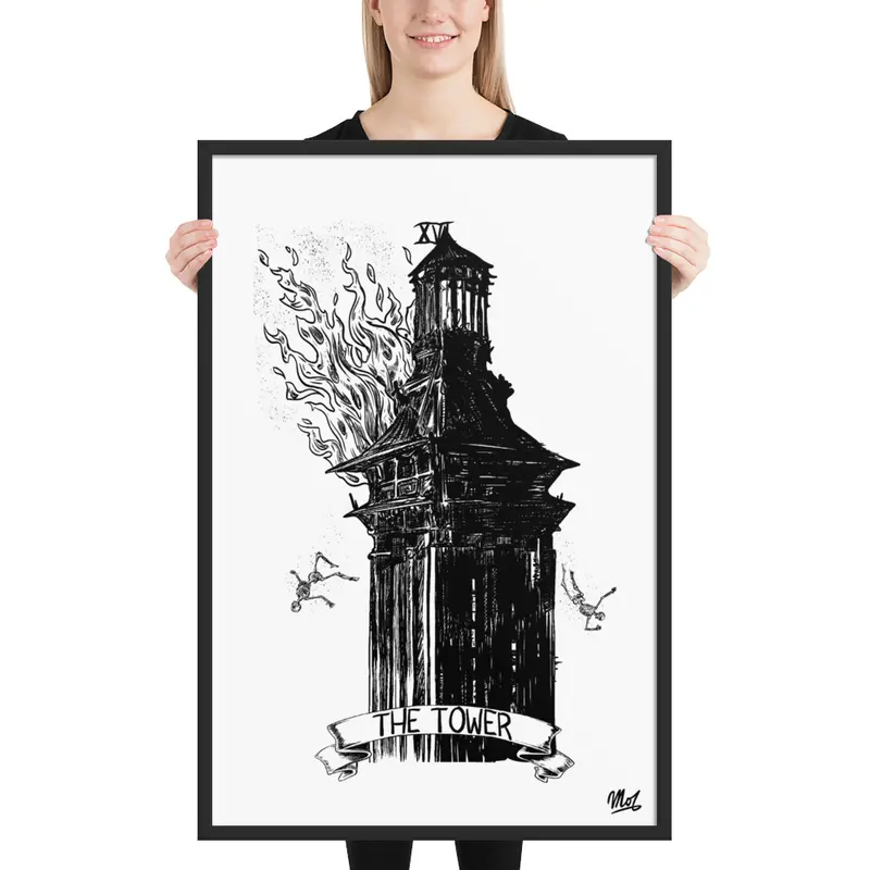 16 THE TOWER FRAMED