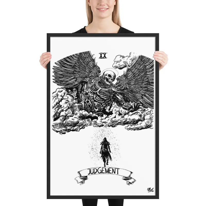 20 JUDGEMENT FRAMED