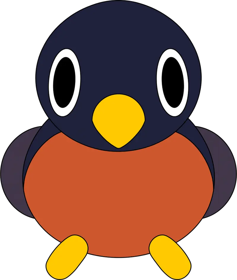 American Robin Plush (9in)