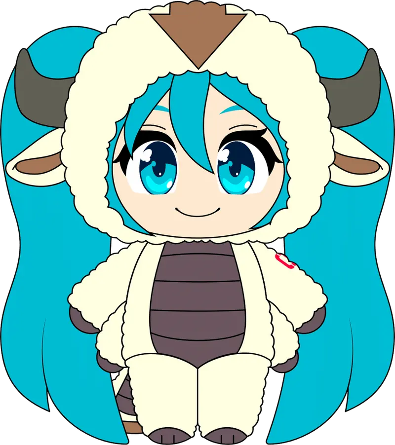 Appa Miku Plush (9in)