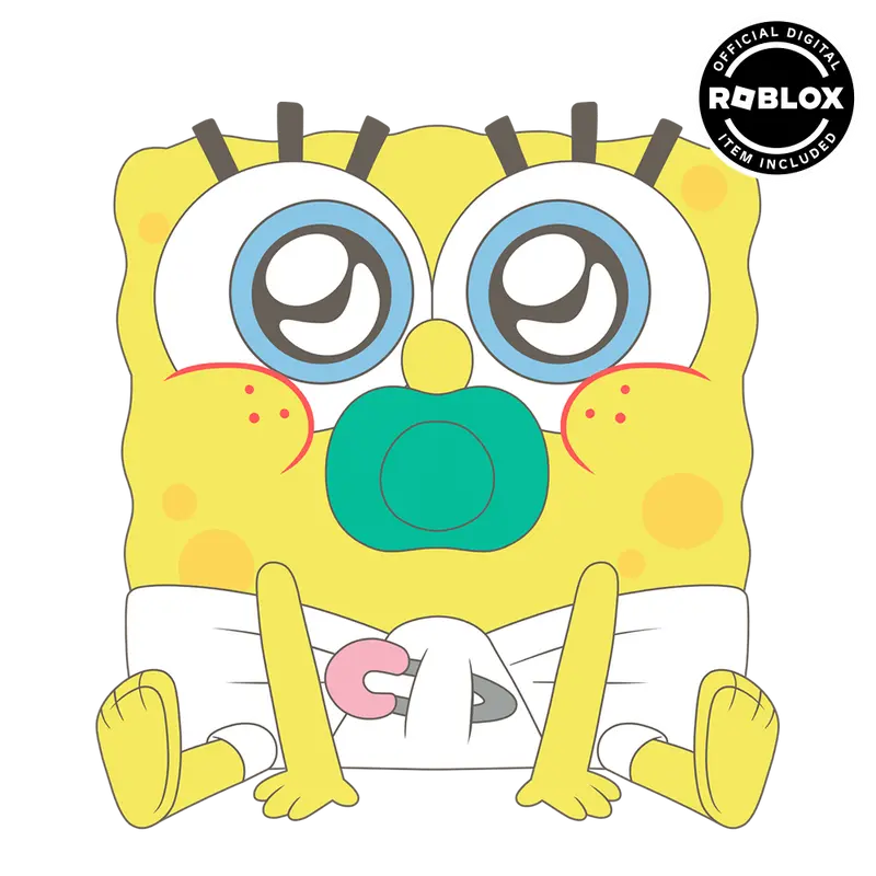 Baby Spongebob Keychain (5in)