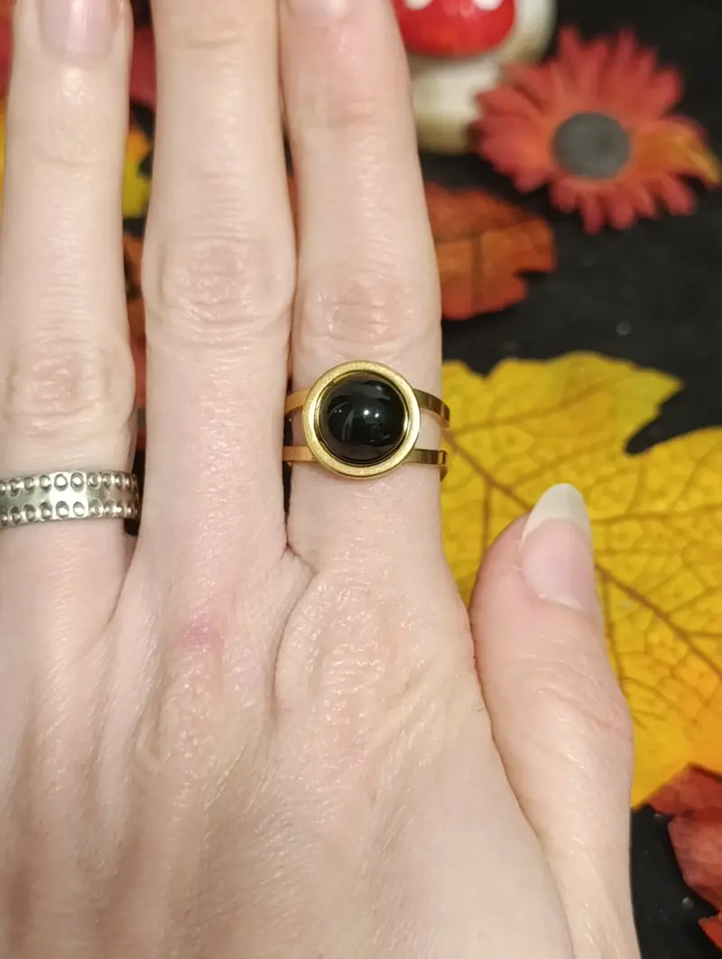 Bague Azélys Onyx