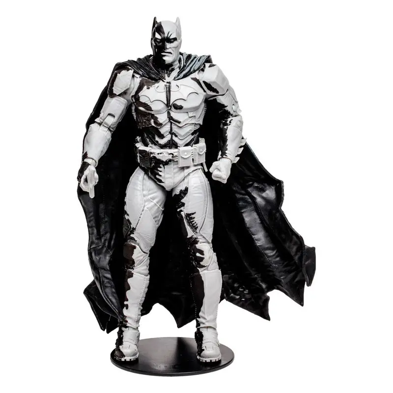 Batman avec Comic Black Adam (Line Art Variant)