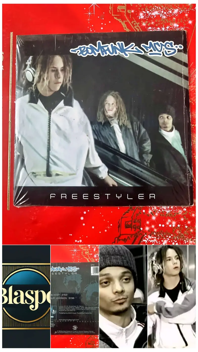 Bomfunk MC’s – Freestyler CD Single Rap Électro Complet