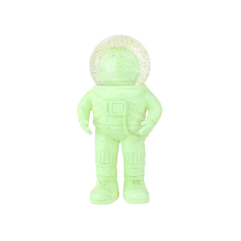 Boule à Neige Astronaute Vert