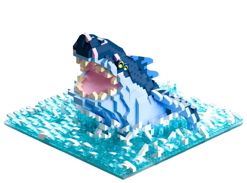 Brickset Megalodon
