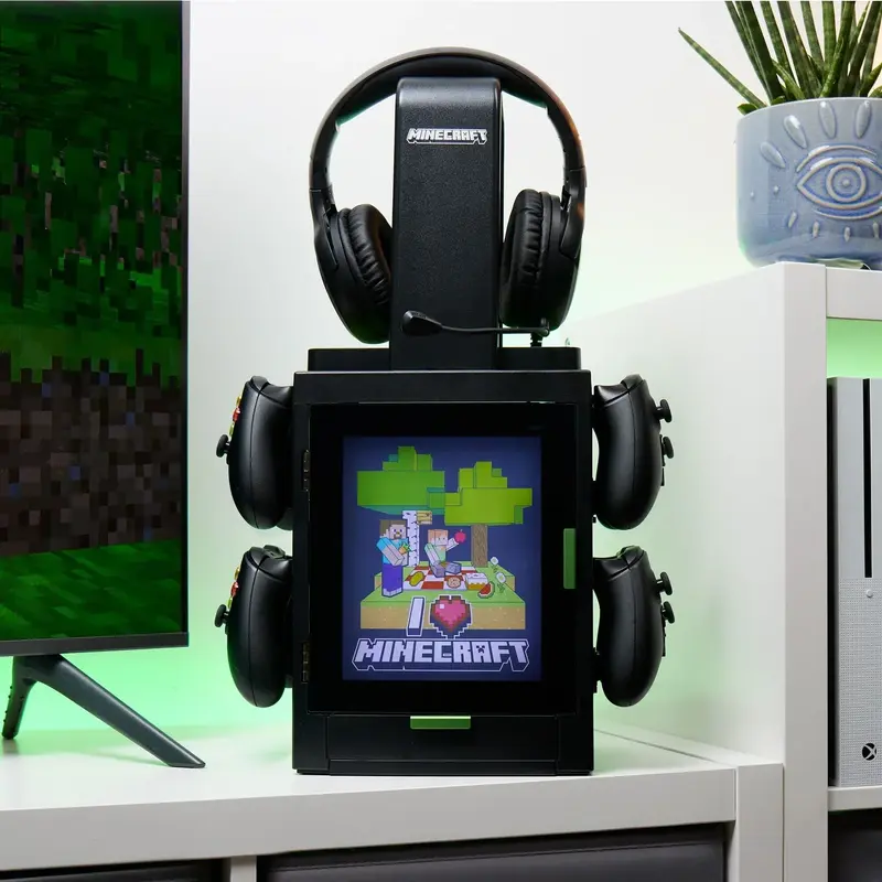 Casier Gaming Lumineux Minecraft