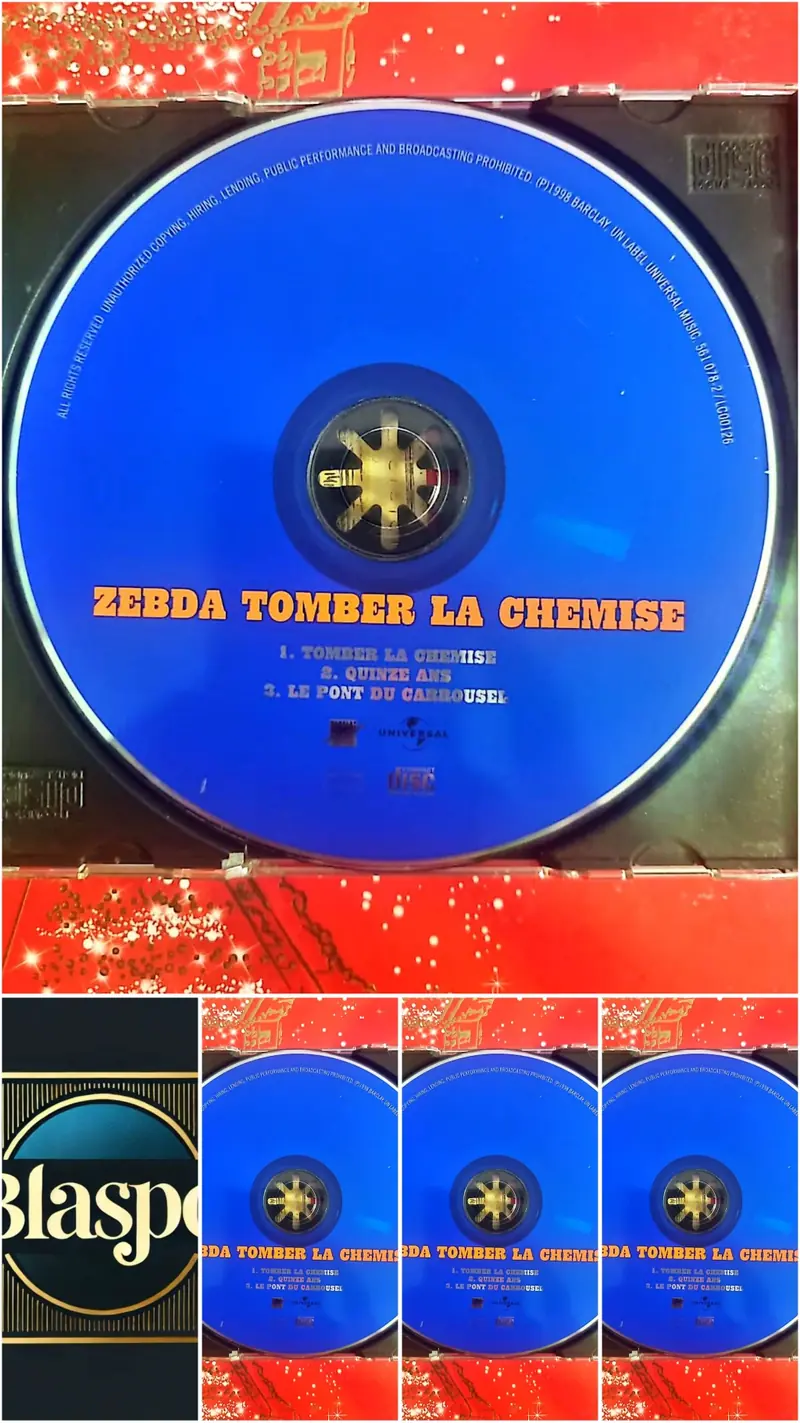 Cd seul Zebda – Tomber la Chemise – CD Single
