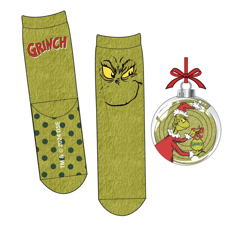 Chaussettes Anti-Dérapantes Grinch