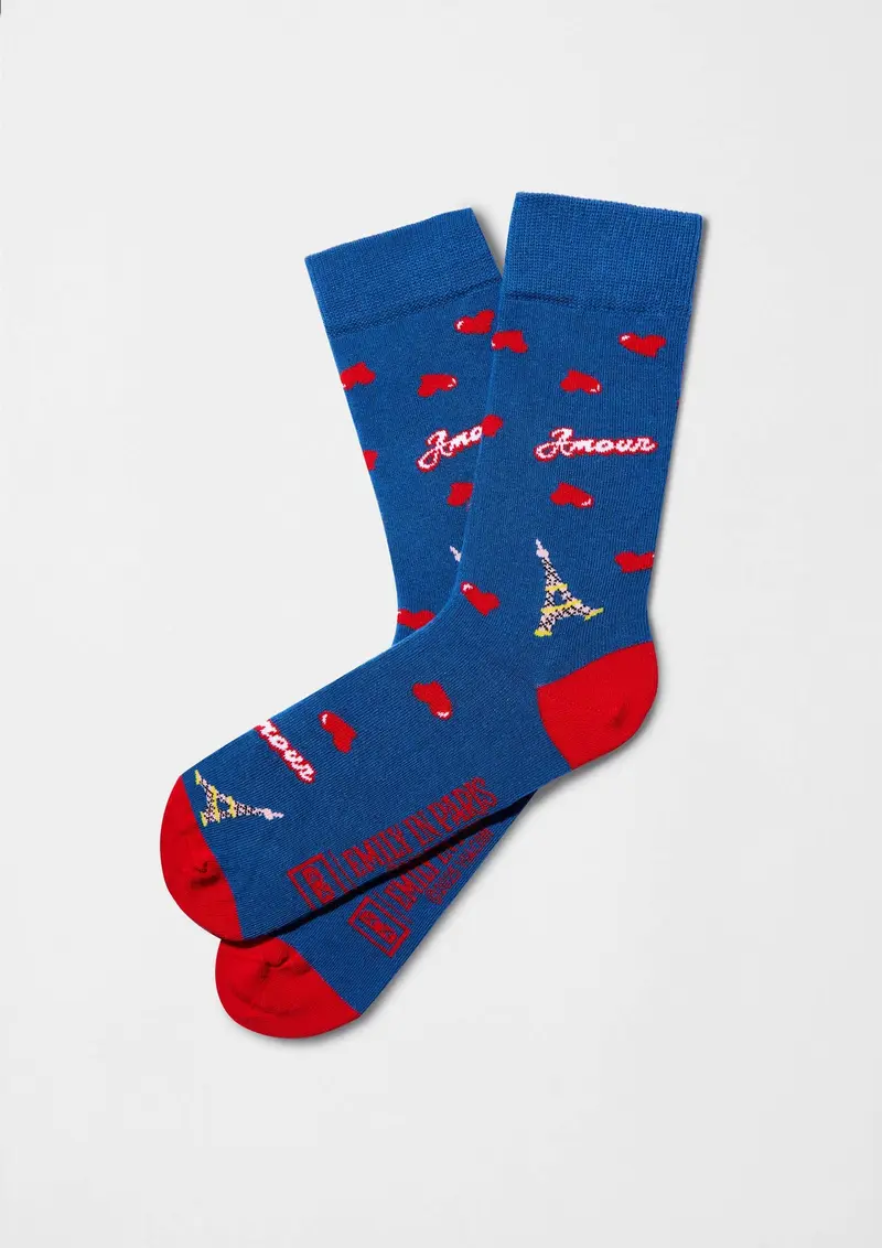 Chaussettes BeEmilyInParis Amour