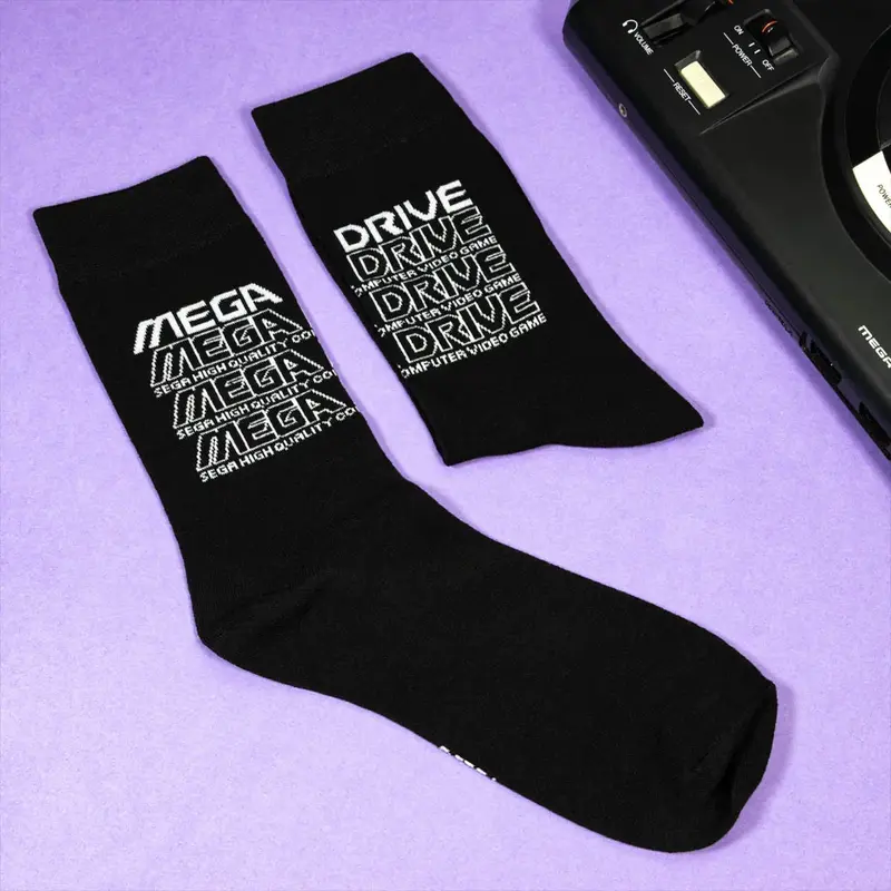 Chaussettes Mega Drive - Retro Logo