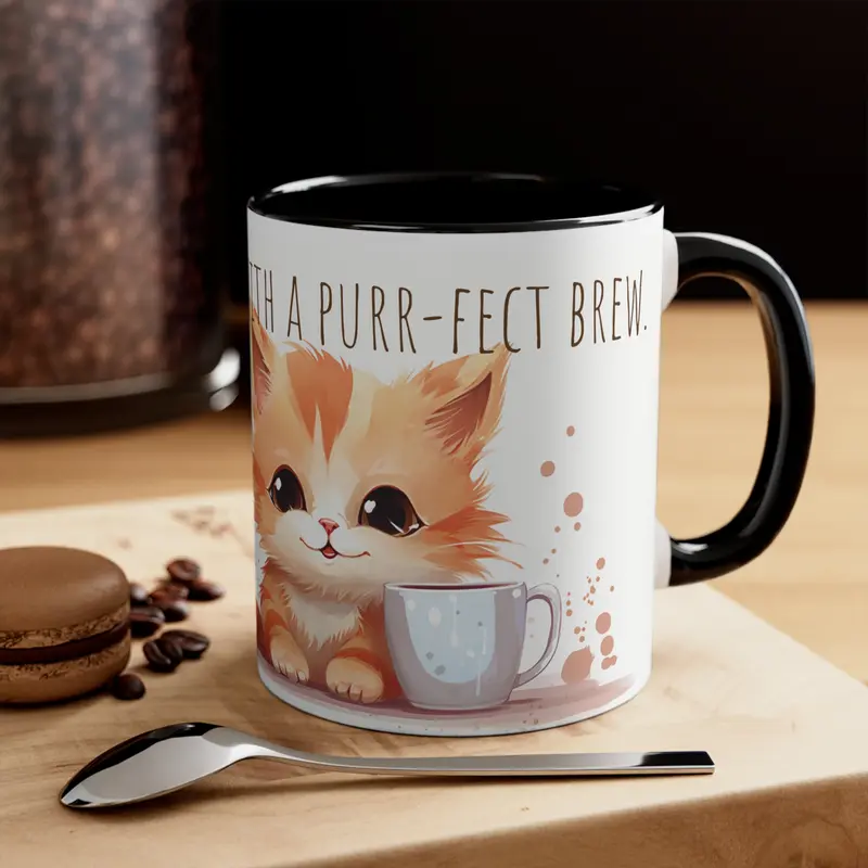 Cute Kitty Coffee Mug