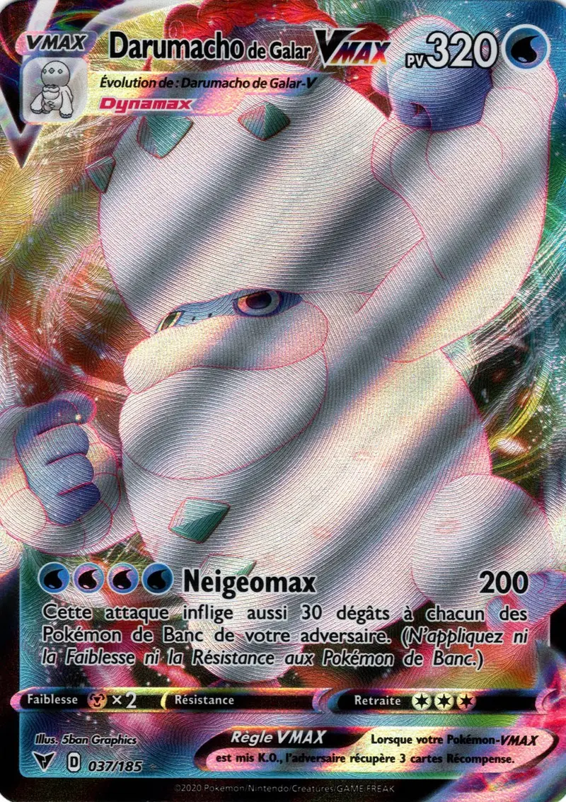 Darumacho de Galar VMAX - 037/185 - EB04