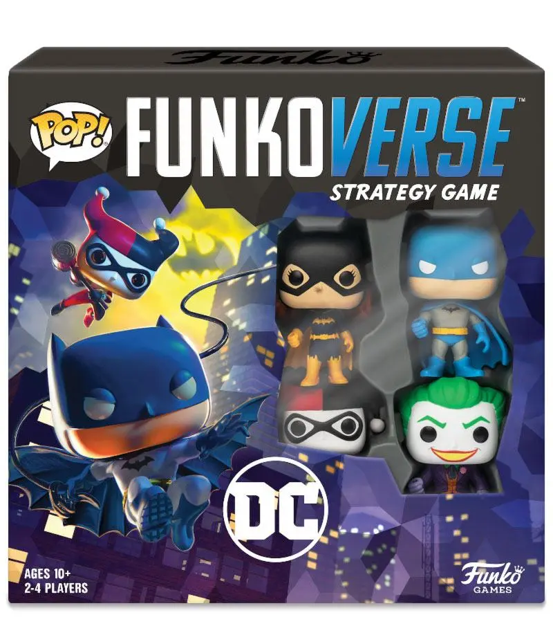 DC Comics Funkoverse 100 4-Pack - Jeu de Base