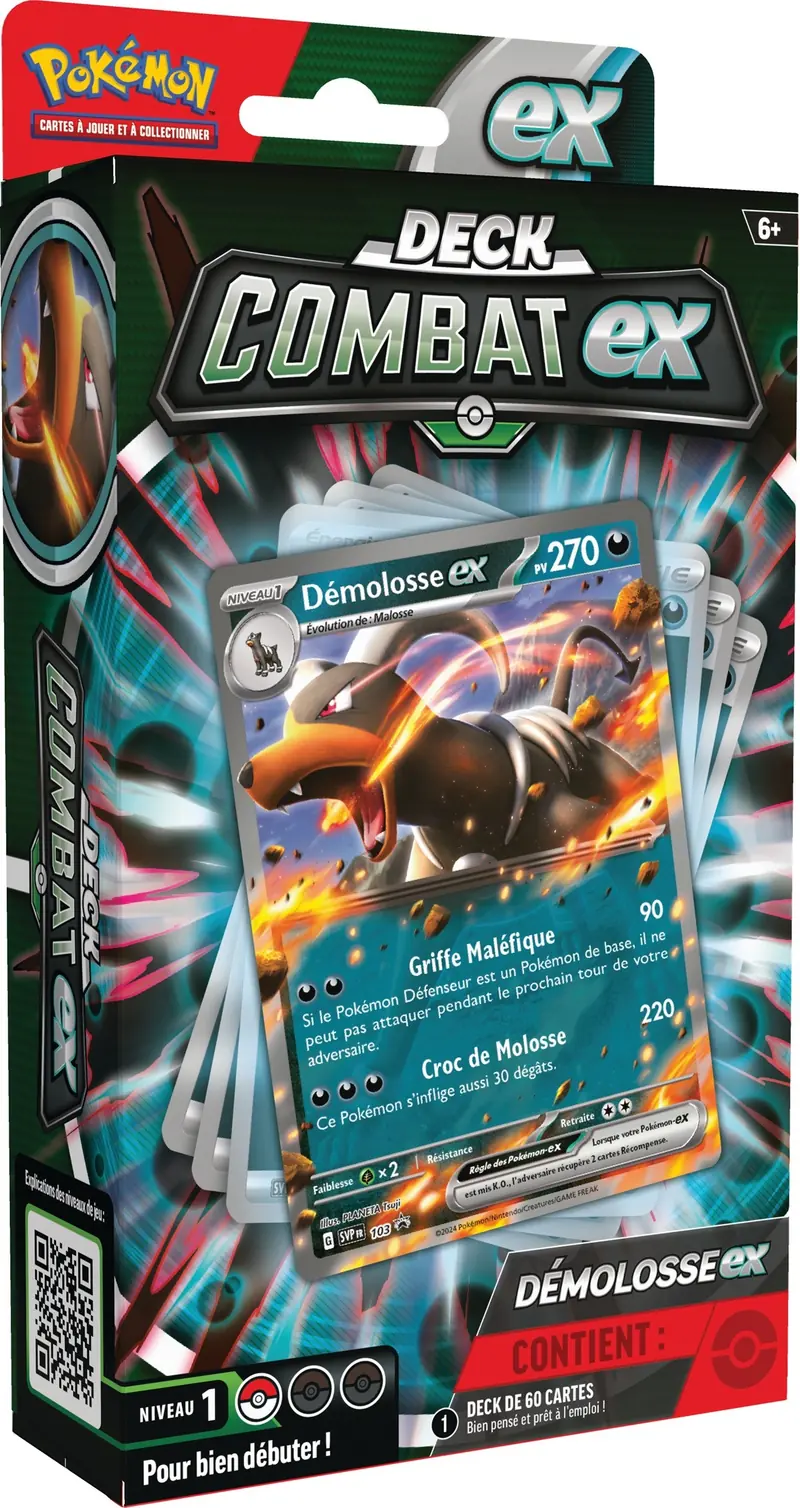 Deck Combat-Ex Démolosse ex - Pokémon