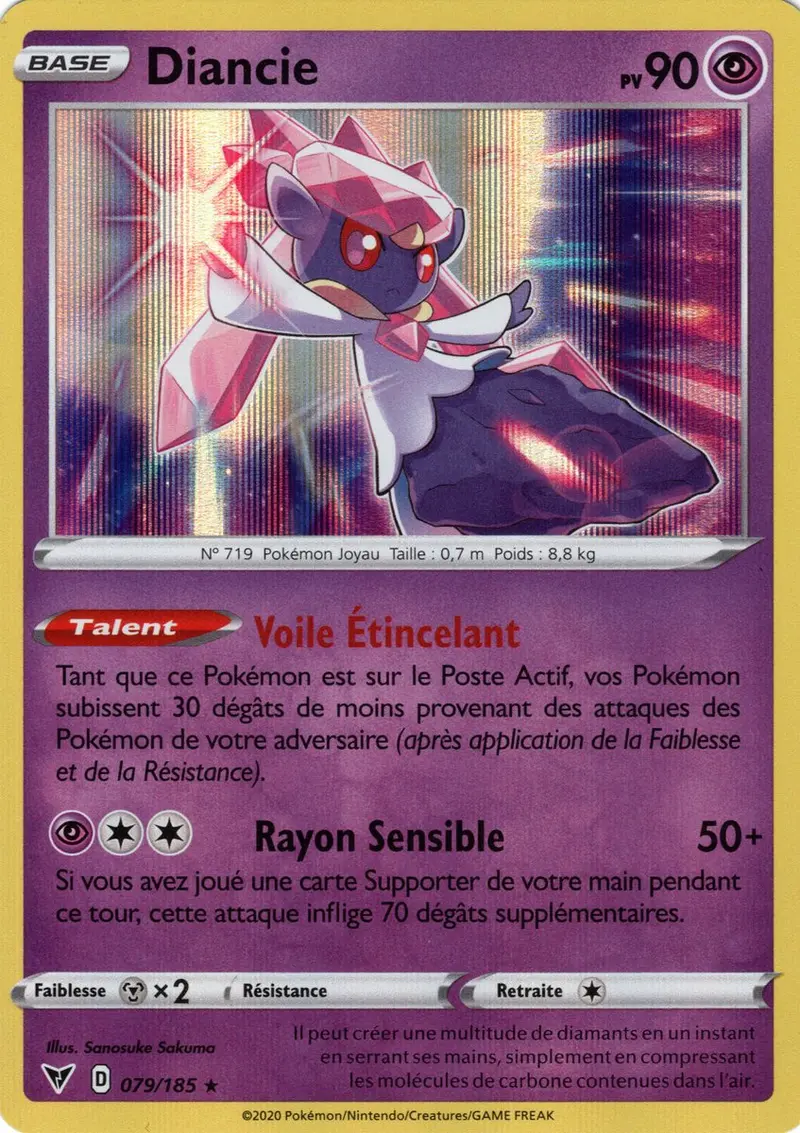 Diancie Reverse - 079/185 R - EB04