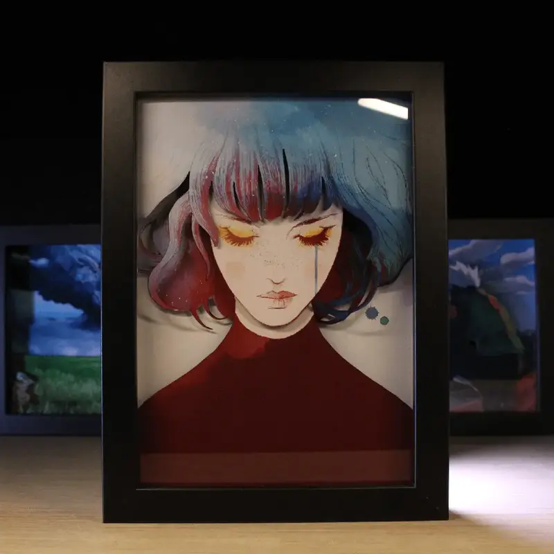 Diorama – Gris – Déco murale