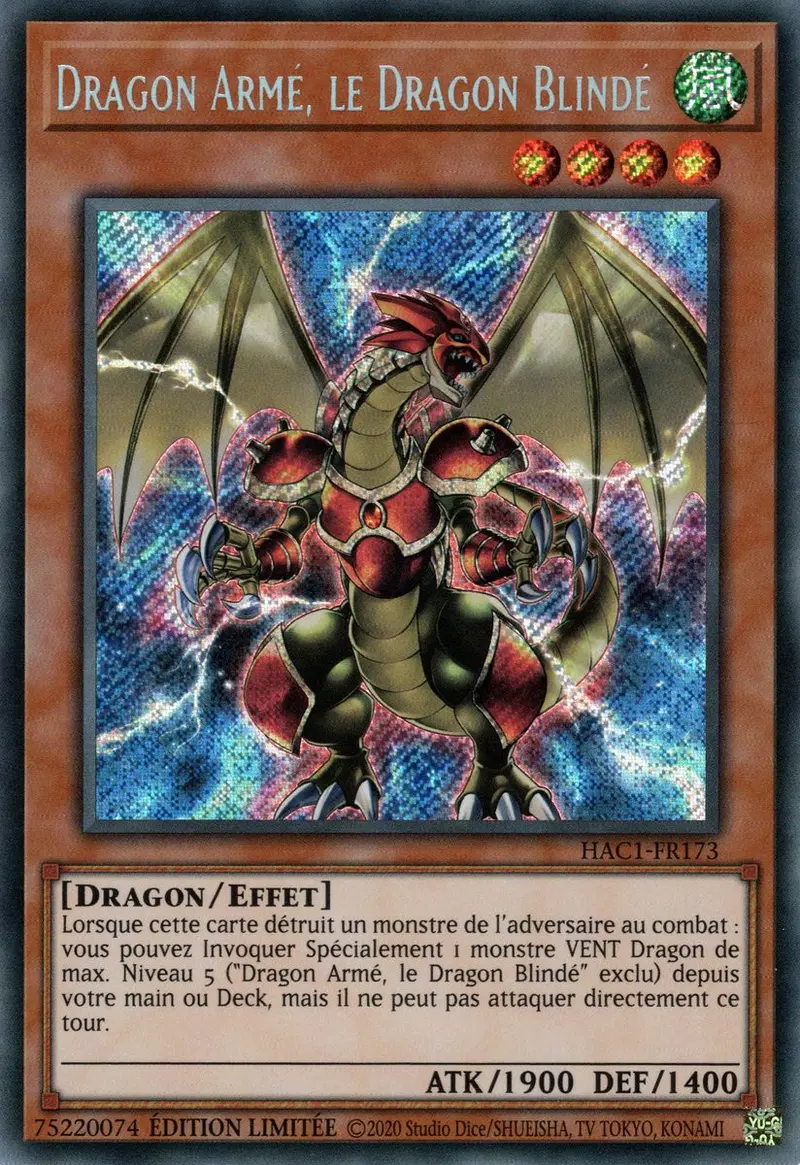Dragon Armé, le Dragon Blindé