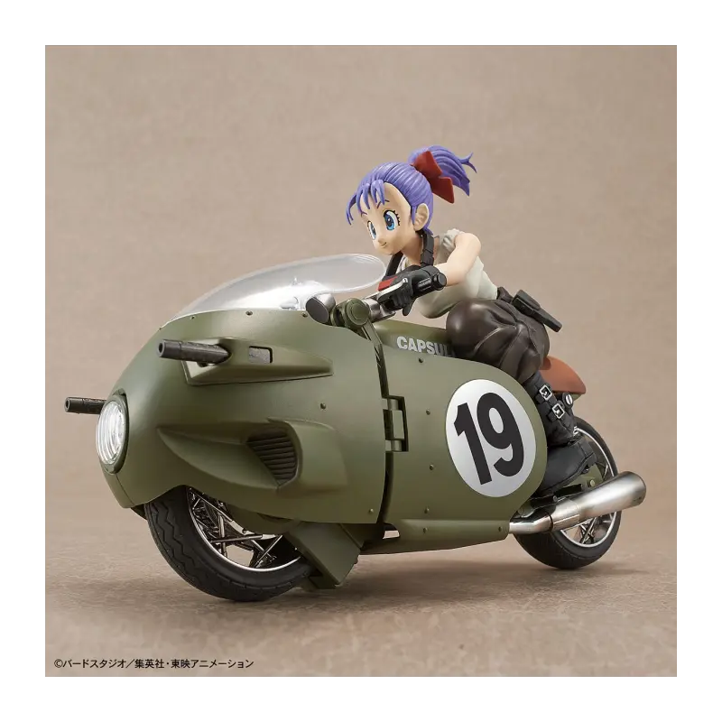 DRAGON BALL - Model Kit - Bulma's Variable No. 19 Motorcycle