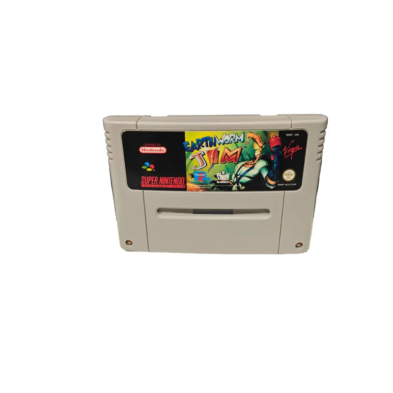 Earthworm Jim - SUPER NINTENDO