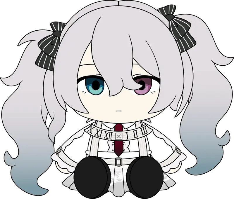 Empty Sekai Hatsune Miku Plush (9in)