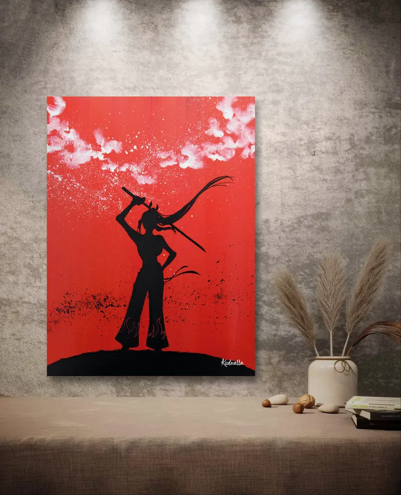 Erza Fairy Tail - Print Tableau Rigide