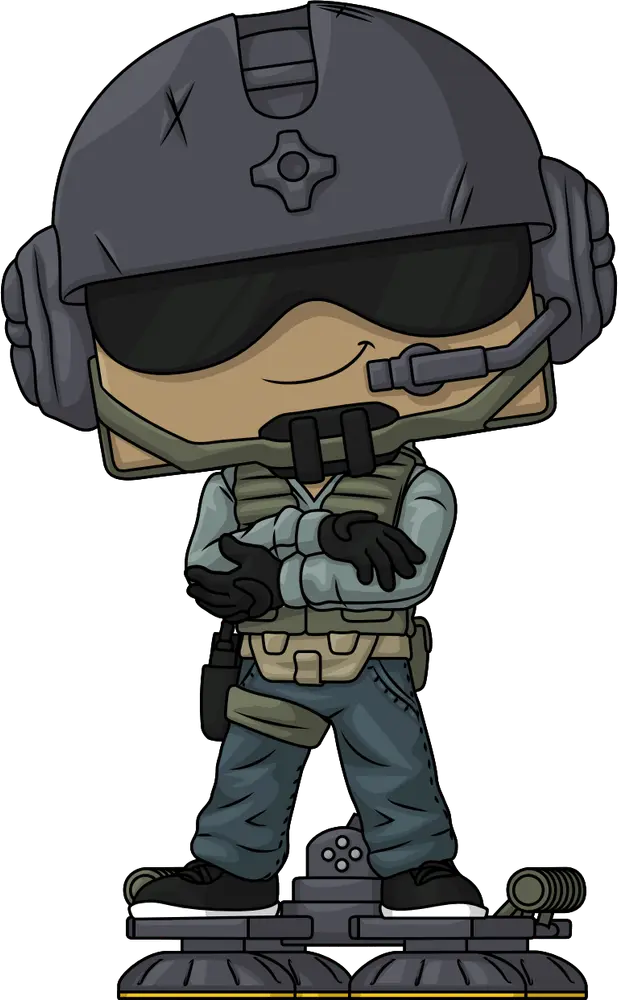 Figurine 6 Siege x McNasty