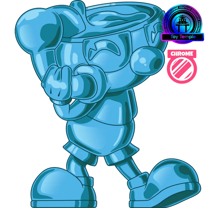 Figurine Blue Chrome Mugman