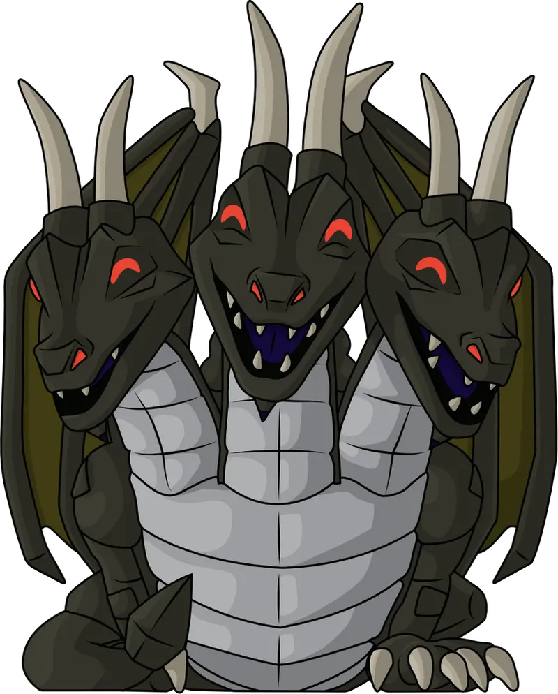 Figurine King Black Dragon