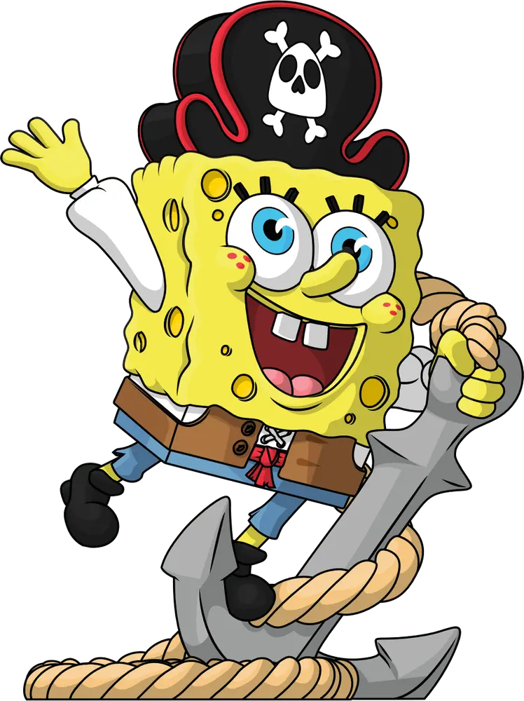 Figurine Pirate SpongeBob