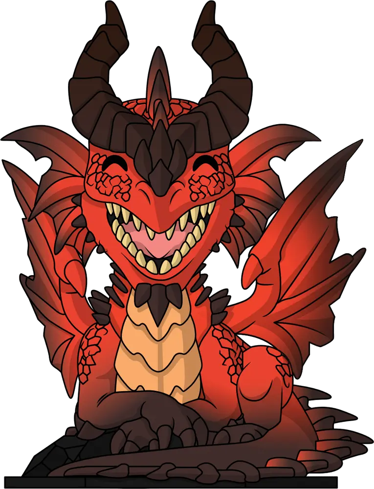 Figurine Red Dragon