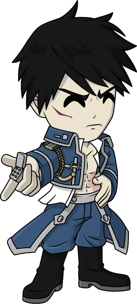 Figurine Roy Mustang