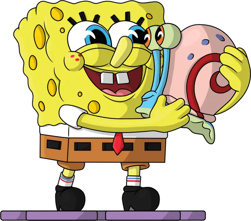 Figurine SpongeBob and Gary