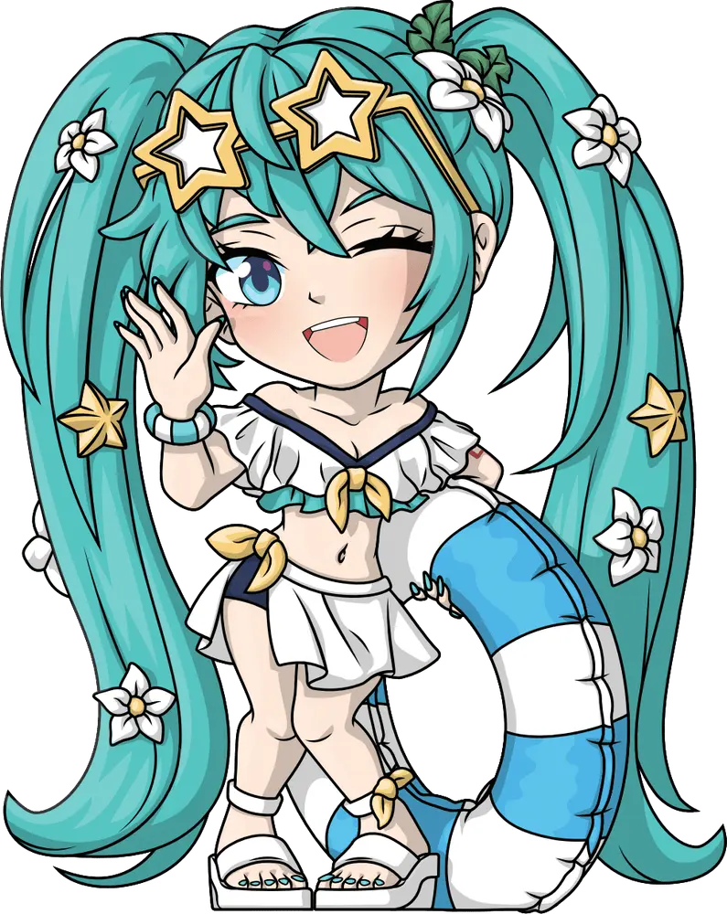 Figurine Summer Style Miku