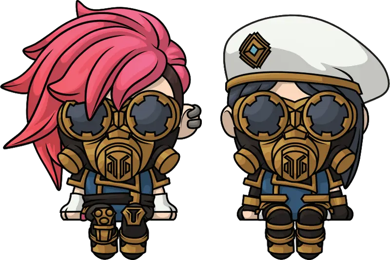 Figurine Taskforce Caitlyn and Vi