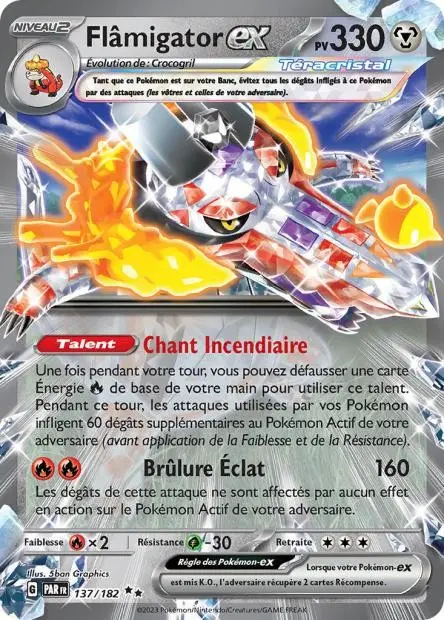 Flâmigator ex - 137/182 - Faille Paradoxe