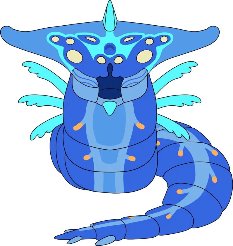 Ghost Leviathan Plush (9in)