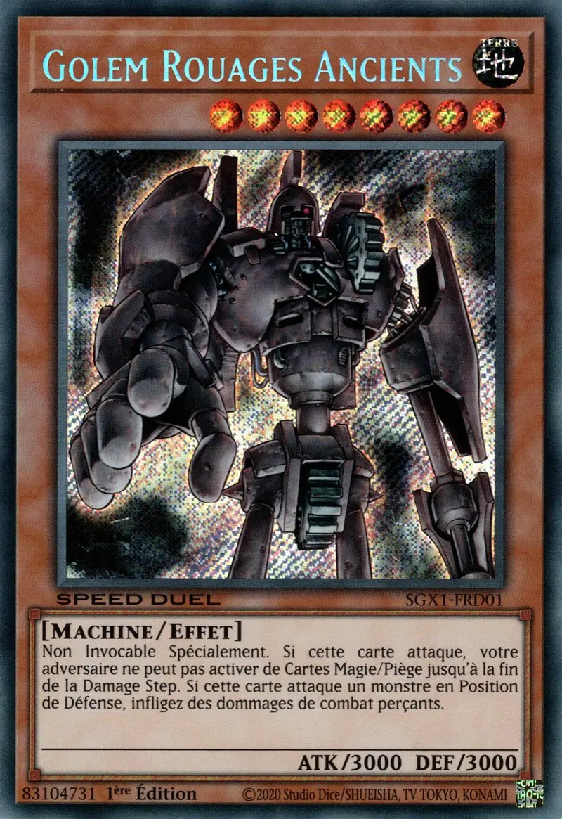 Golem Rouages Ancients