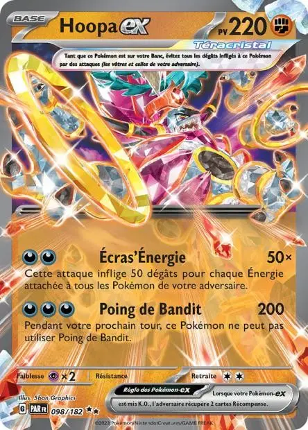 Hoopa ex - 098/182 - Faille Paradoxe