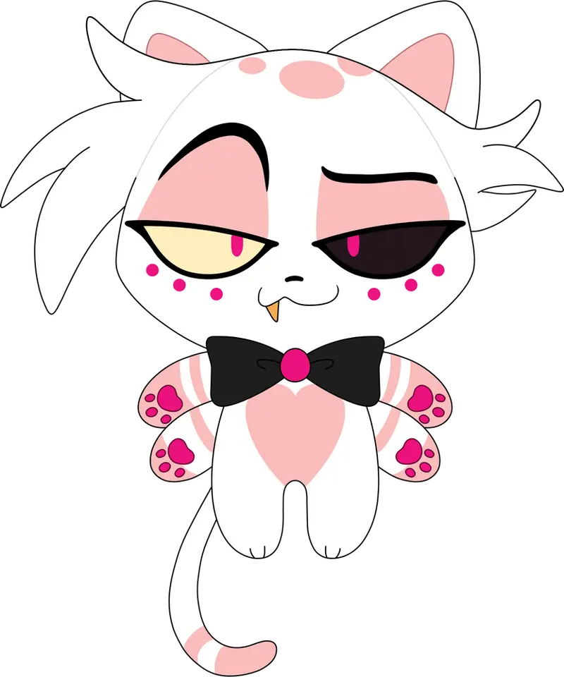 Kitty Angel Dust Keychain (5in)