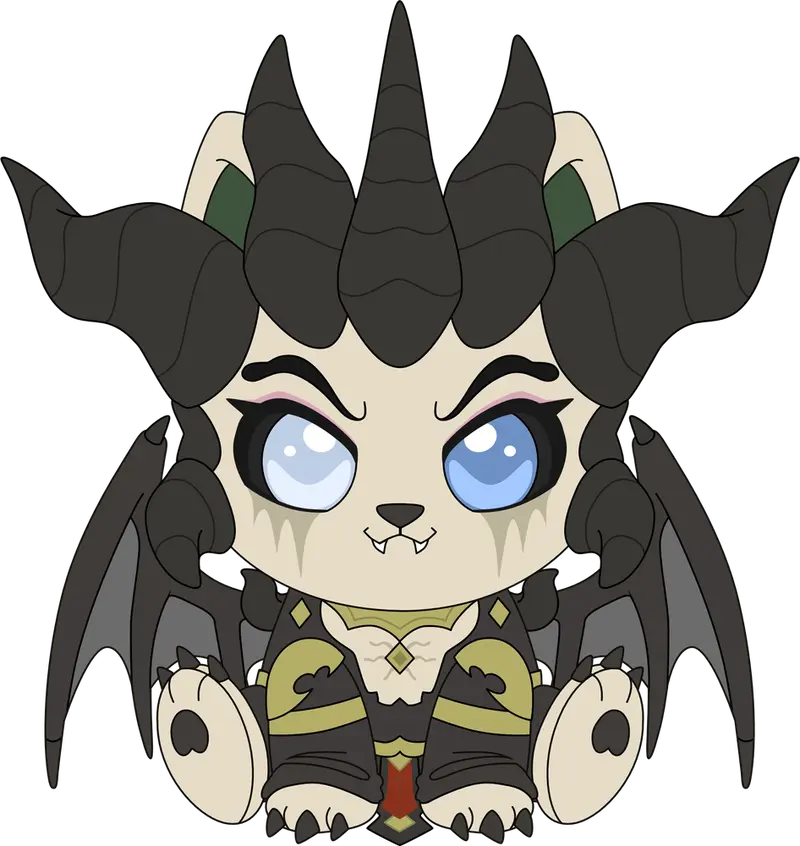 Kitty Lilith Plush (9in)