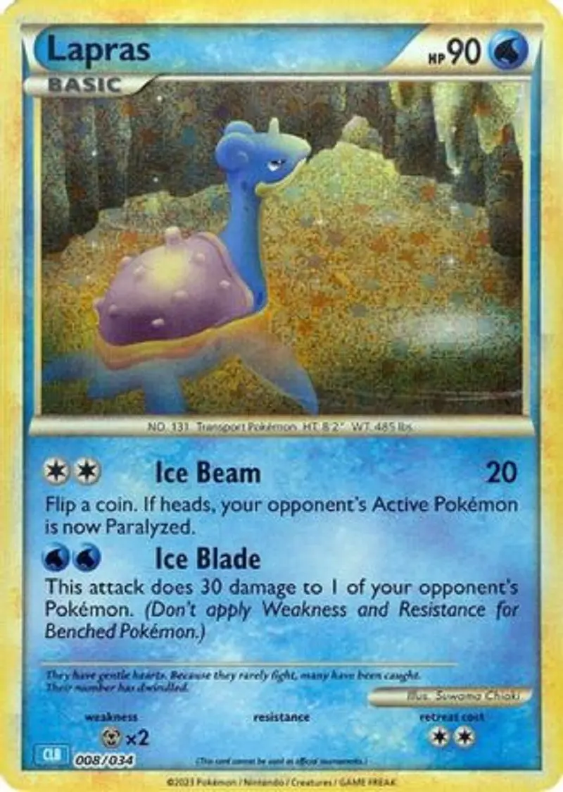 Lokhlass / Lapras - 008/034