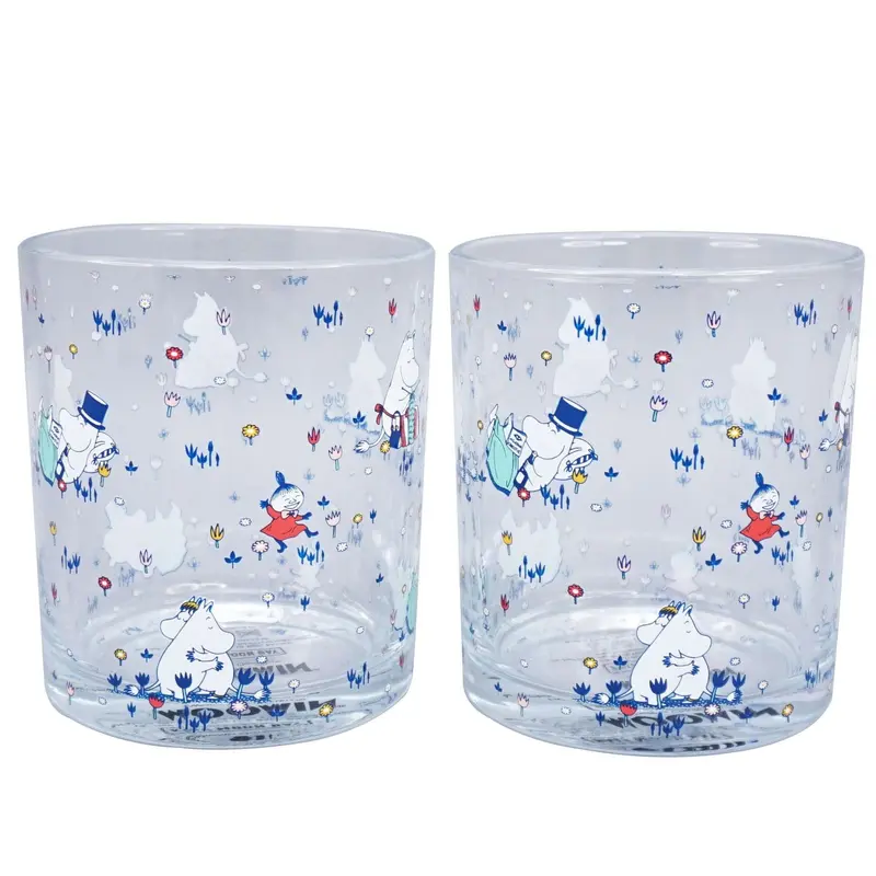 Lot de 2 verres Moomin 300 ml
