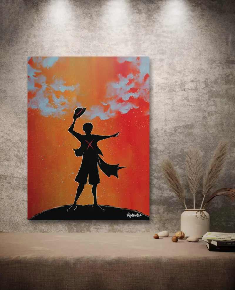 Luffy - Print Tableau Rigide