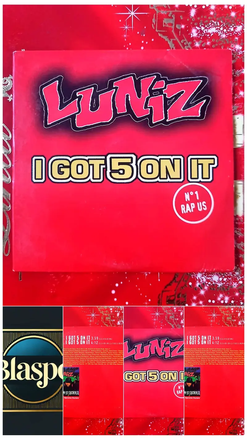 Luniz – I Got 5 On It CD Single Rap US Complet