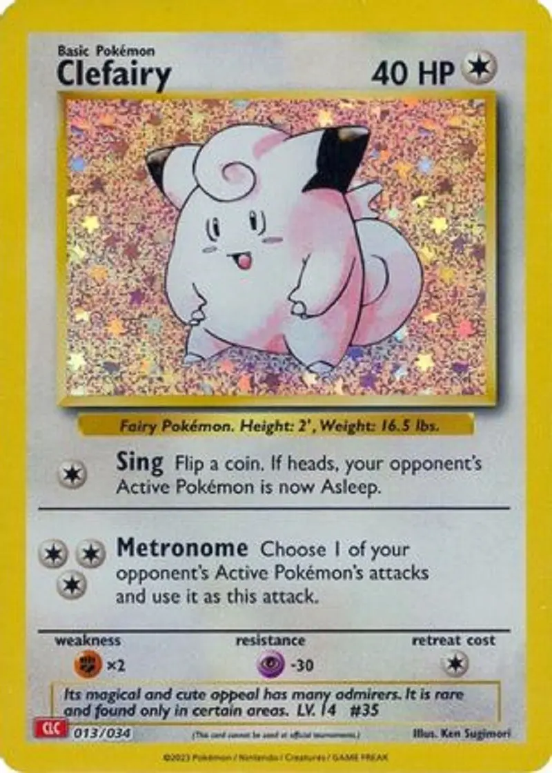 Mélofée / Clefairy - 013/034