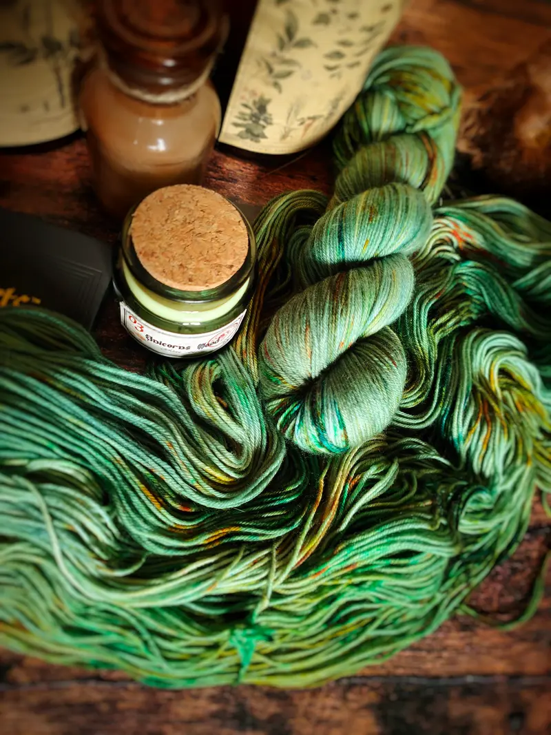 Merinos Superwash - Fingering - Basilic