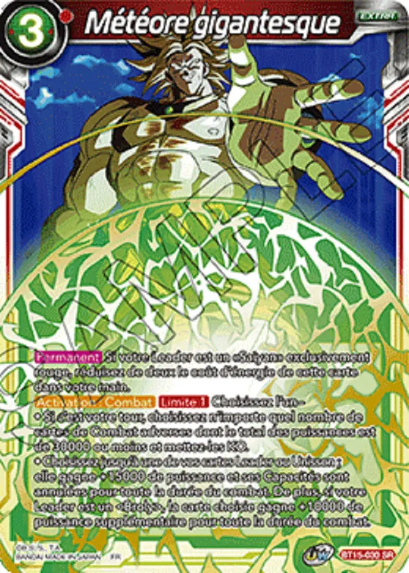 Météore gigantesque - BT15-030 (SR)